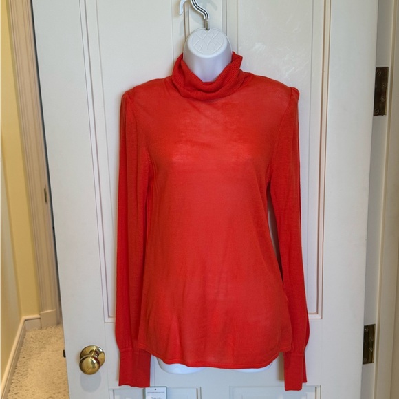 Goat Library | Sweaters | Nwt Goat Library Puff Sleeve Turtleneck Gold ...